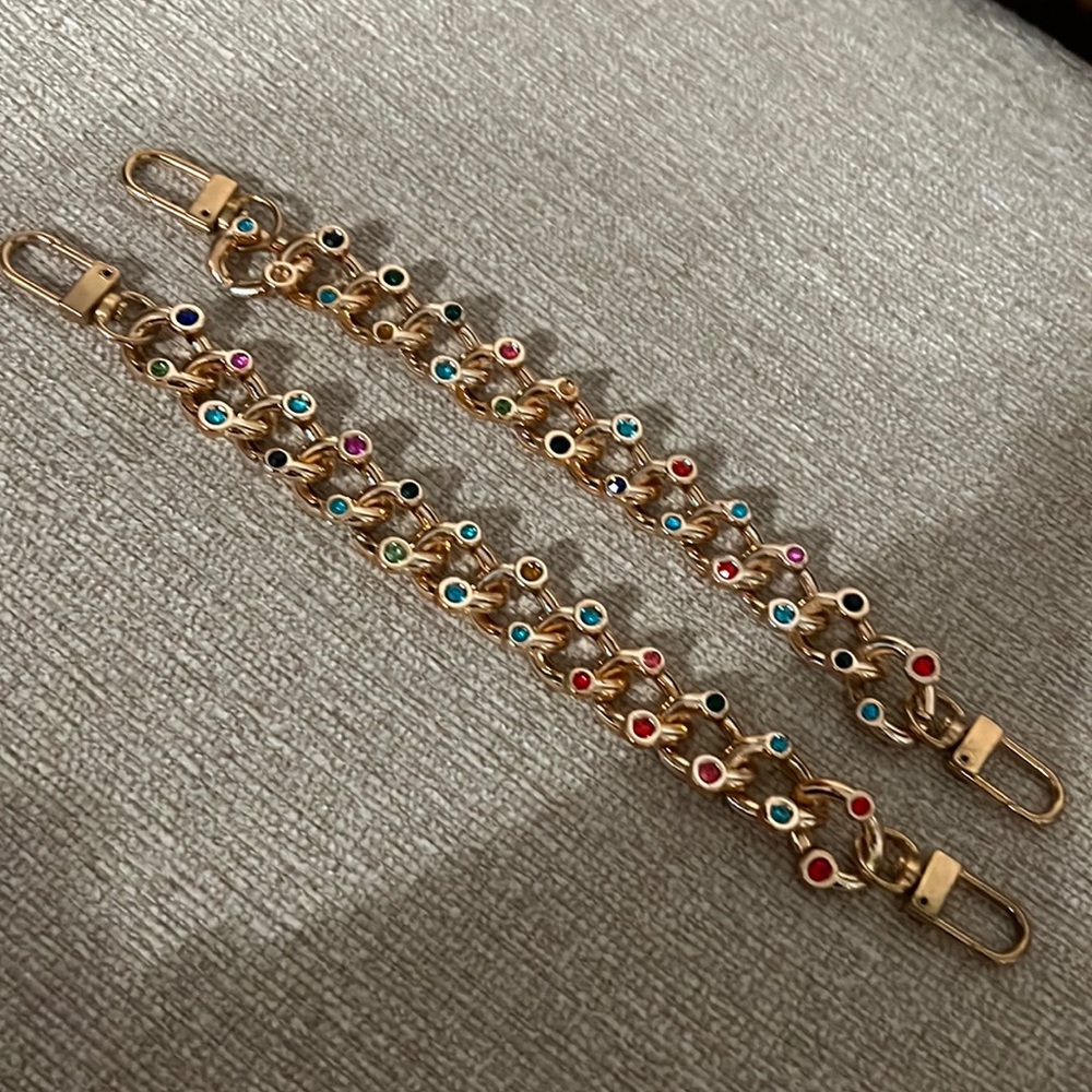 Bejeweled Chain Accessories for Crocs - 1 pair (2)